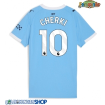 Maglie da calcio Manchester City Rayan Cherki #10 Prima Maglia Femminile 2025-26 Manica Corta